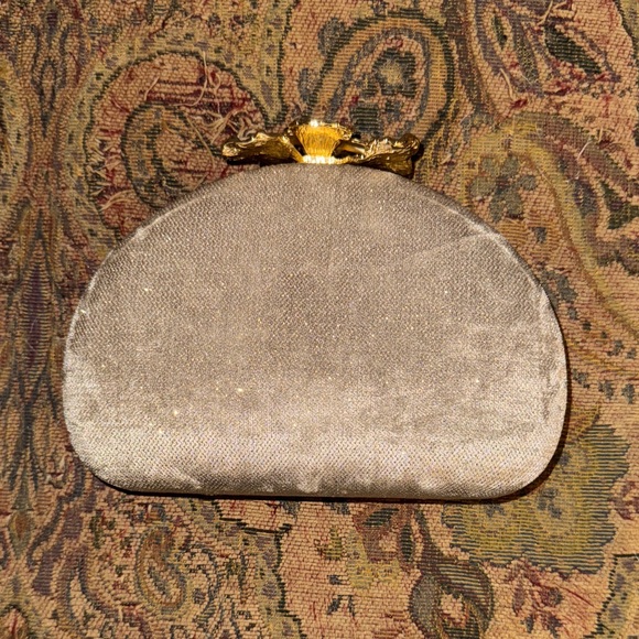 House of Harlow 1960 Handbags - Elegant Gold and Tan Clutch